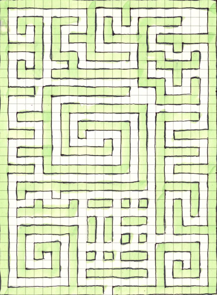 Hedge maze